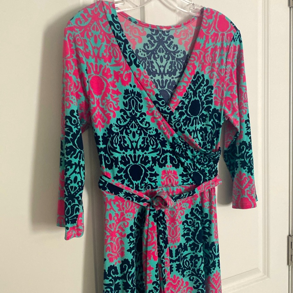 Pinkblush Maternity Full Length Wrap Dress
